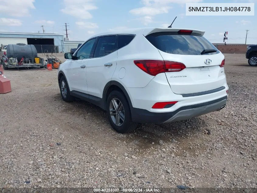 2018 Hyundai Santa Fe Sport 2.4L VIN: 5NMZT3LB1JH084778 Lot: 40253307