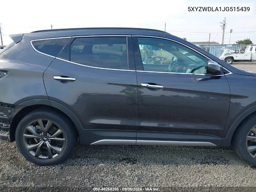 5XYZWDLA1JG515439 2018 Hyundai Santa Fe Sport 2.0T Ultimate