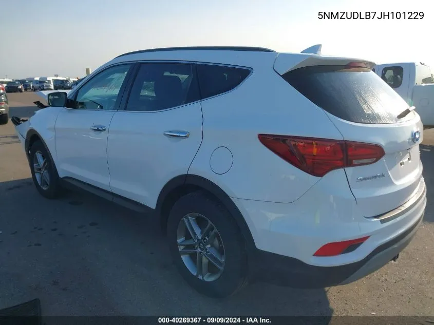 5NMZUDLB7JH101229 2018 Hyundai Santa Fe Sport 2.4L