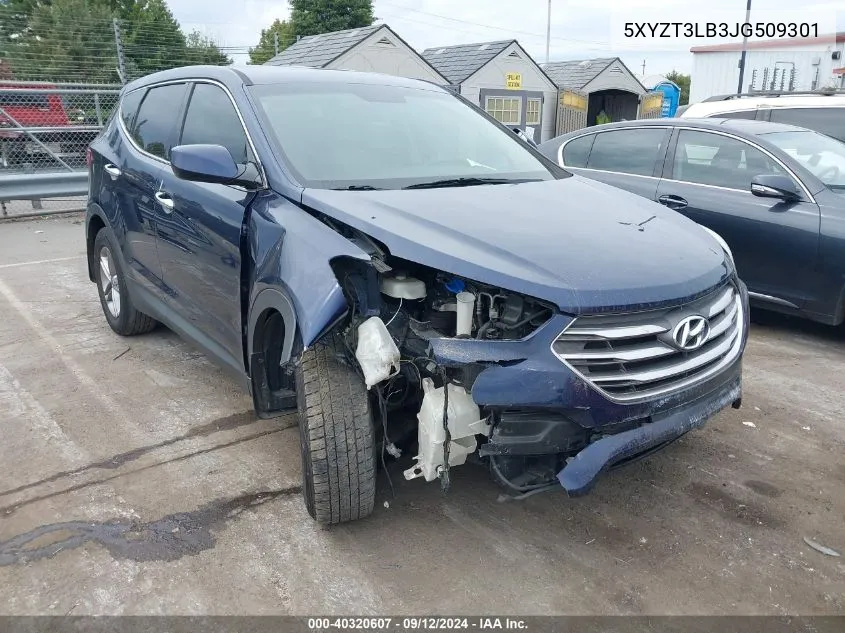 2018 Hyundai Santa Fe Sport 2.4L VIN: 5XYZT3LB3JG509301 Lot: 40320607