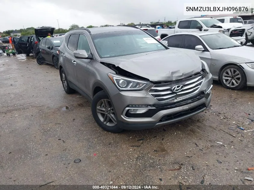 5NMZU3LBXJH096876 2018 Hyundai Santa Fe Sport