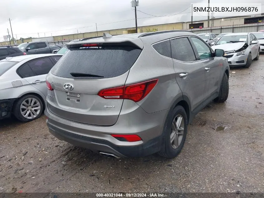 5NMZU3LBXJH096876 2018 Hyundai Santa Fe Sport