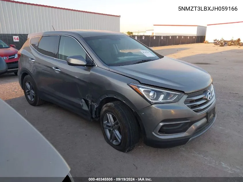 2018 Hyundai Santa Fe Sport 2.4L VIN: 5NMZT3LBXJH059166 Lot: 40345505