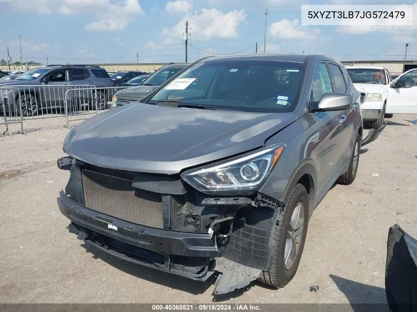 5XYZT3LB7JG572479 2018 Hyundai Santa Fe Sport 2.4L