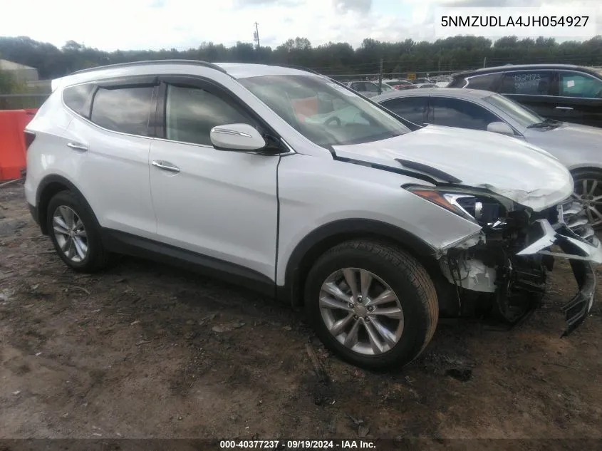 5NMZUDLA4JH054927 2018 Hyundai Santa Fe Sport 2.0T