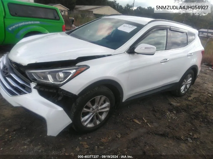 5NMZUDLA4JH054927 2018 Hyundai Santa Fe Sport 2.0T