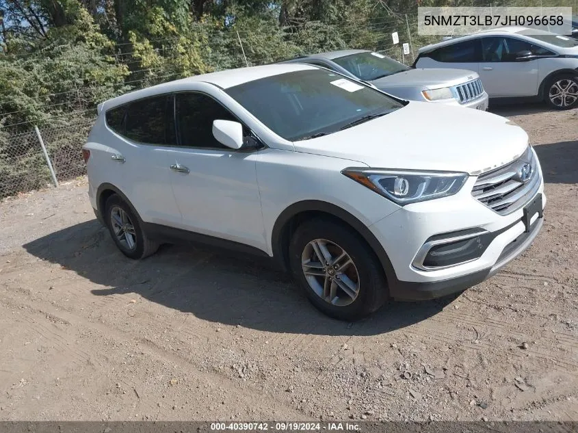 5NMZT3LB7JH096658 2018 Hyundai Santa Fe Sport 2.4L