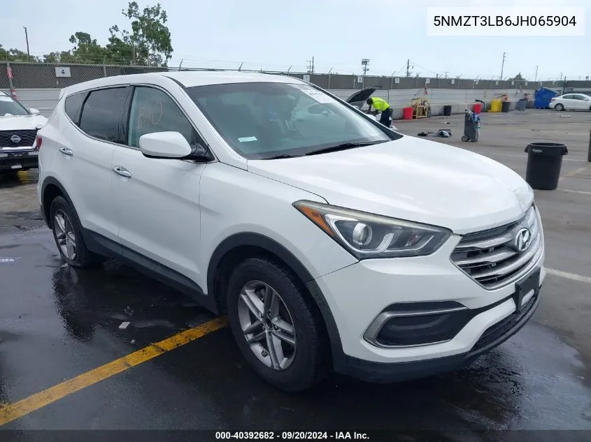 5NMZT3LB6JH065904 2018 Hyundai Santa Fe Sport 2.4L