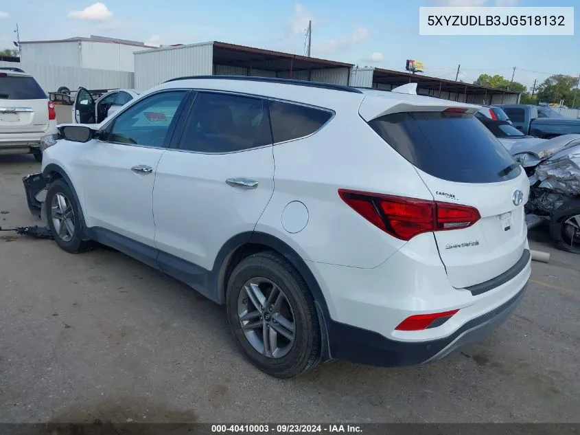 5XYZUDLB3JG518132 2018 Hyundai Santa Fe Sport