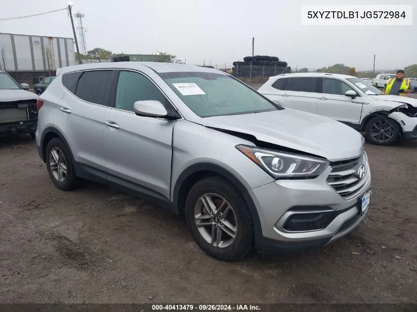 2018 Hyundai Santa Fe Sport VIN: 5XYZTDLB1JG572984 Lot: 40413479