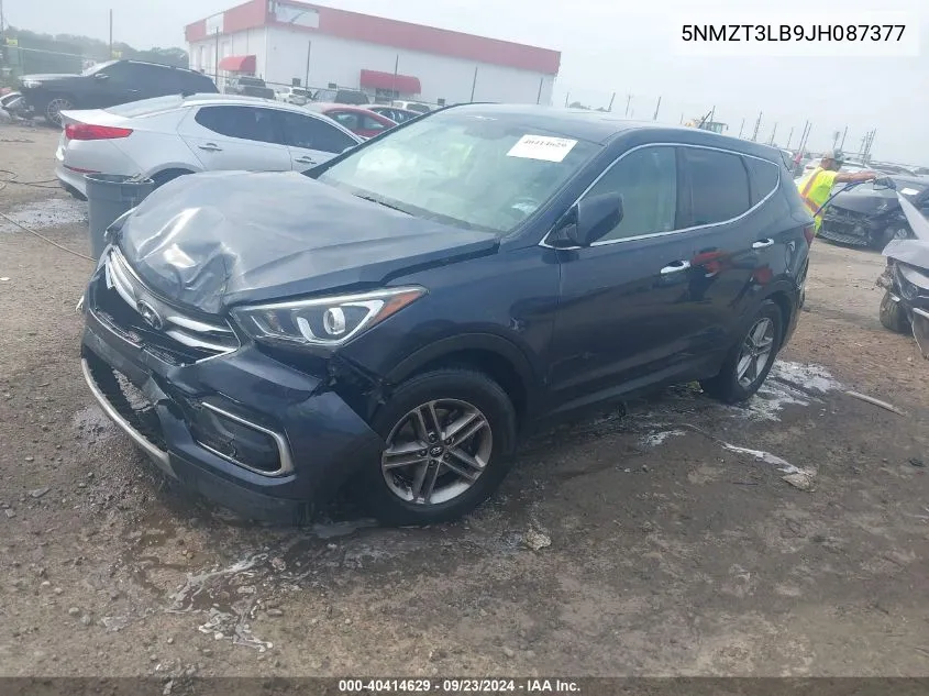 5NMZT3LB9JH087377 2018 Hyundai Santa Fe Sport 2.4L