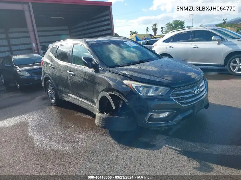 5NMZU3LBXJH064770 2018 Hyundai Santa Fe Sport 2.4L