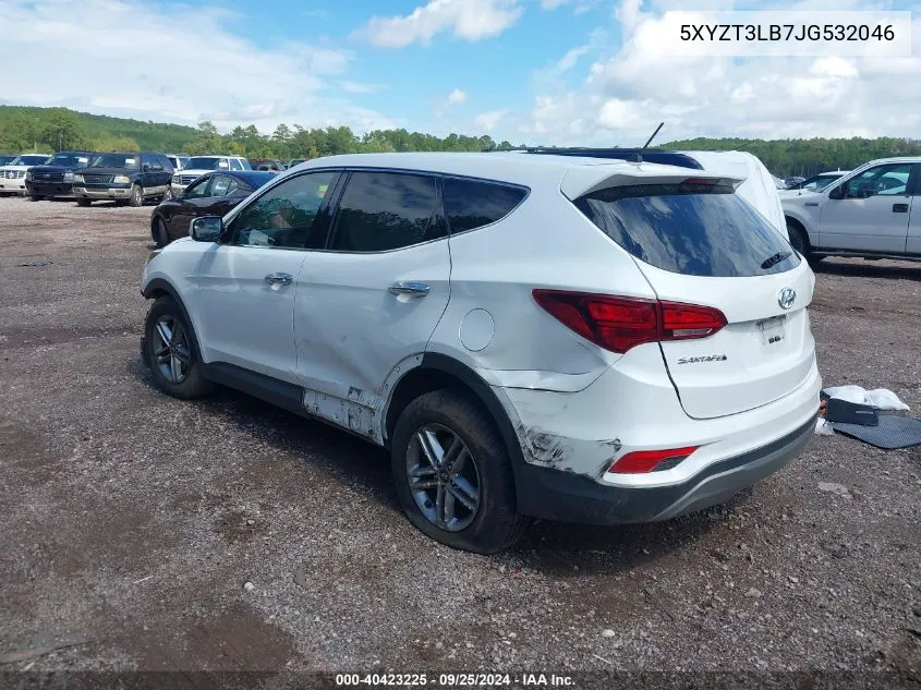 5XYZT3LB7JG532046 2018 Hyundai Santa Fe Sport 2.4L