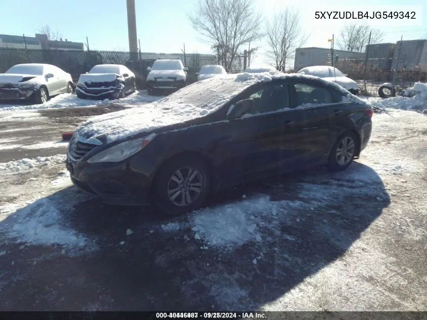 5XYZUDLB4JG549342 2018 Hyundai Santa Fe Sport 2.4L