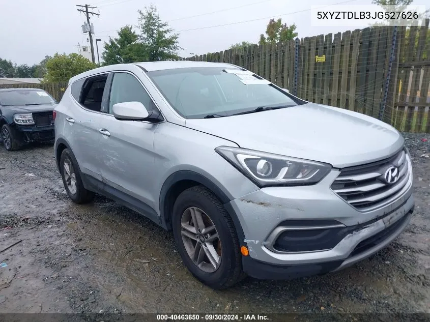 5XYZTDLB3JG527626 2018 Hyundai Santa Fe Sport