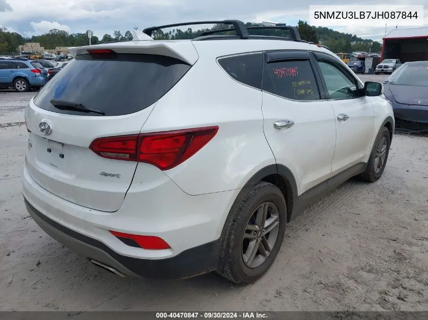 5NMZU3LB7JH087844 2018 Hyundai Santa Fe Sport 2.4L