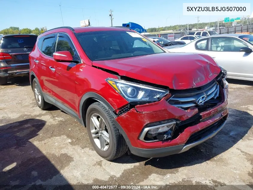 2018 Hyundai Santa Fe Sport 2.4L VIN: 5XYZU3LB5JG507000 Lot: 40472577