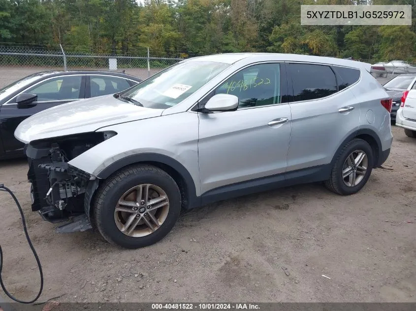 5XYZTDLB1JG525972 2018 Hyundai Santa Fe Sport