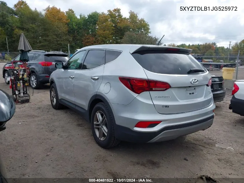 5XYZTDLB1JG525972 2018 Hyundai Santa Fe Sport