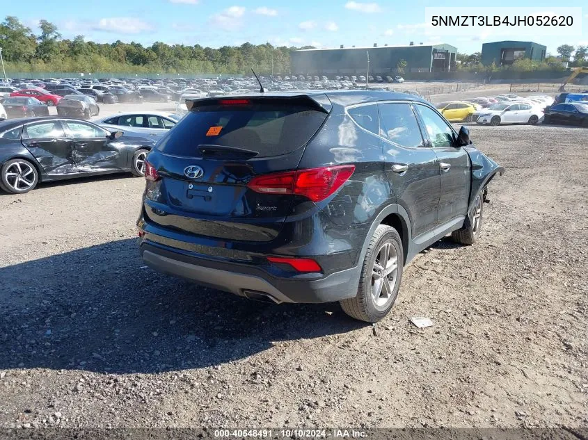 2018 Hyundai Santa Fe Sport 2.4L VIN: 5NMZT3LB4JH052620 Lot: 40548491