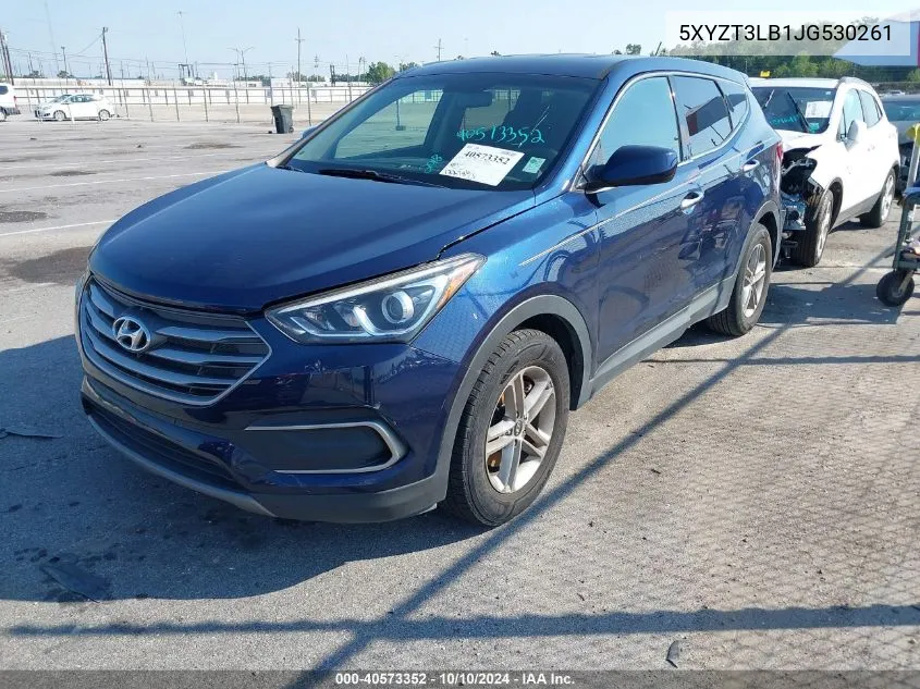 2018 Hyundai Santa Fe Sport 2.4L VIN: 5XYZT3LB1JG530261 Lot: 40573352