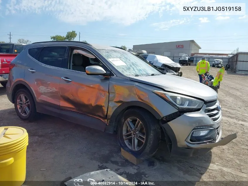 2018 Hyundai Santa Fe Sport 2.4L VIN: 5XYZU3LB1JG519158 Lot: 40592914