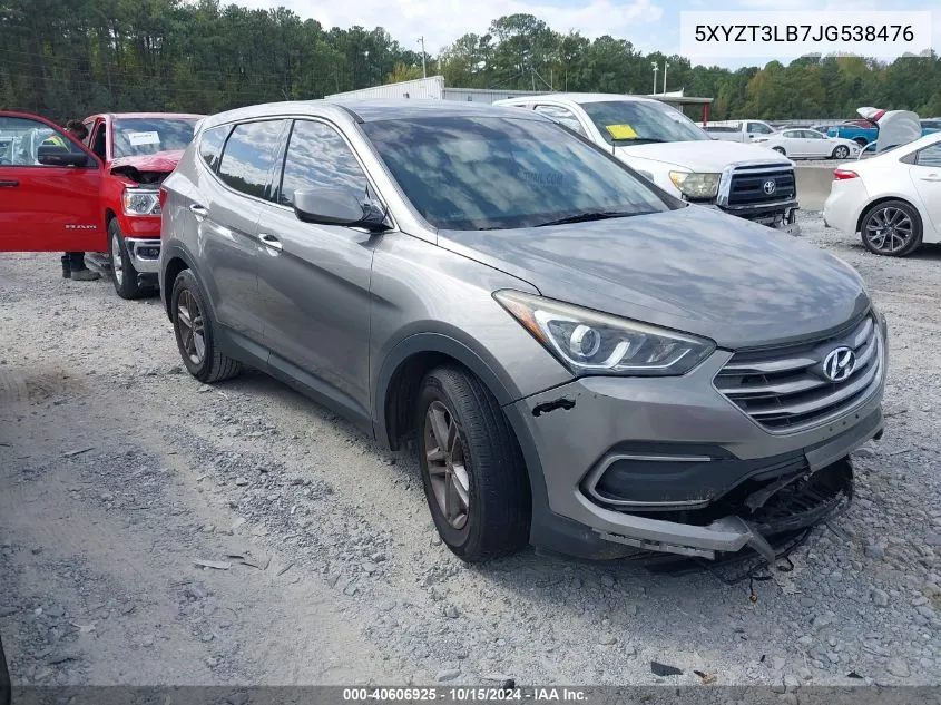 2018 Hyundai Santa Fe Sport 2.4L VIN: 5XYZT3LB7JG538476 Lot: 40606925