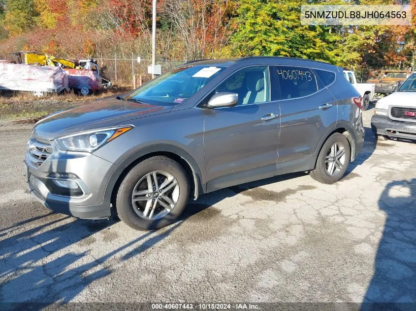 2018 Hyundai Santa Fe Sport 2.4L VIN: 5NMZUDLB8JH064563 Lot: 40607443