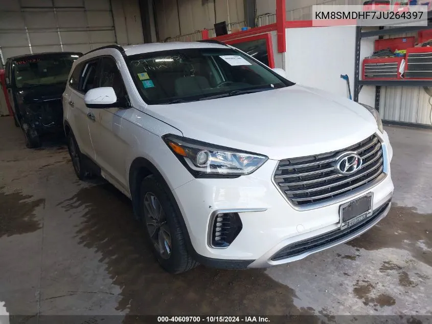 KM8SMDHF7JU264397 2018 Hyundai Santa Fe Se