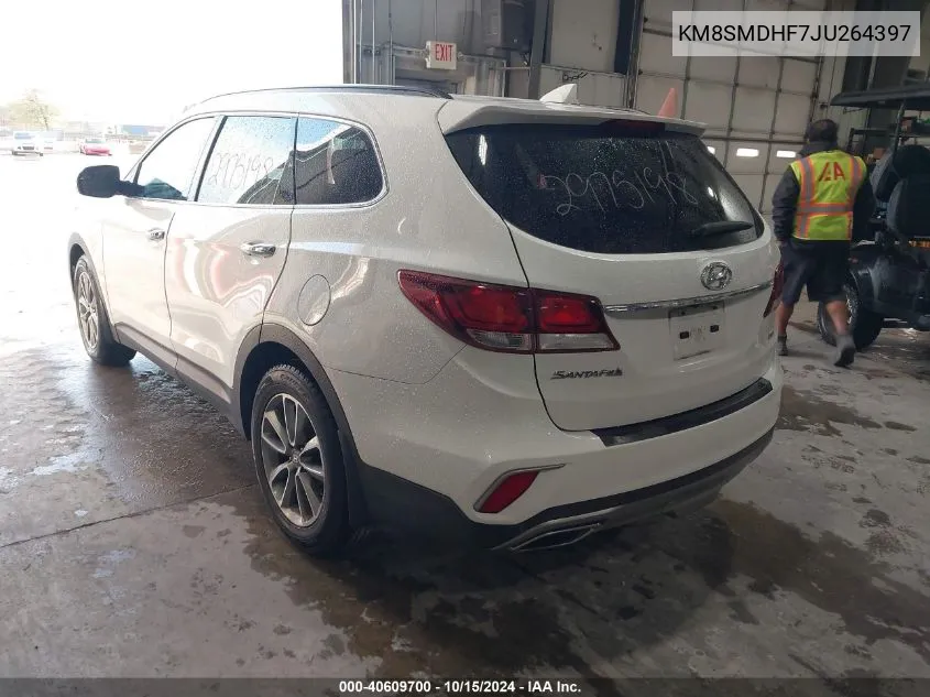 KM8SMDHF7JU264397 2018 Hyundai Santa Fe Se