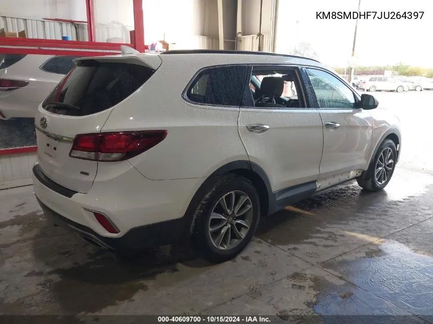 KM8SMDHF7JU264397 2018 Hyundai Santa Fe Se