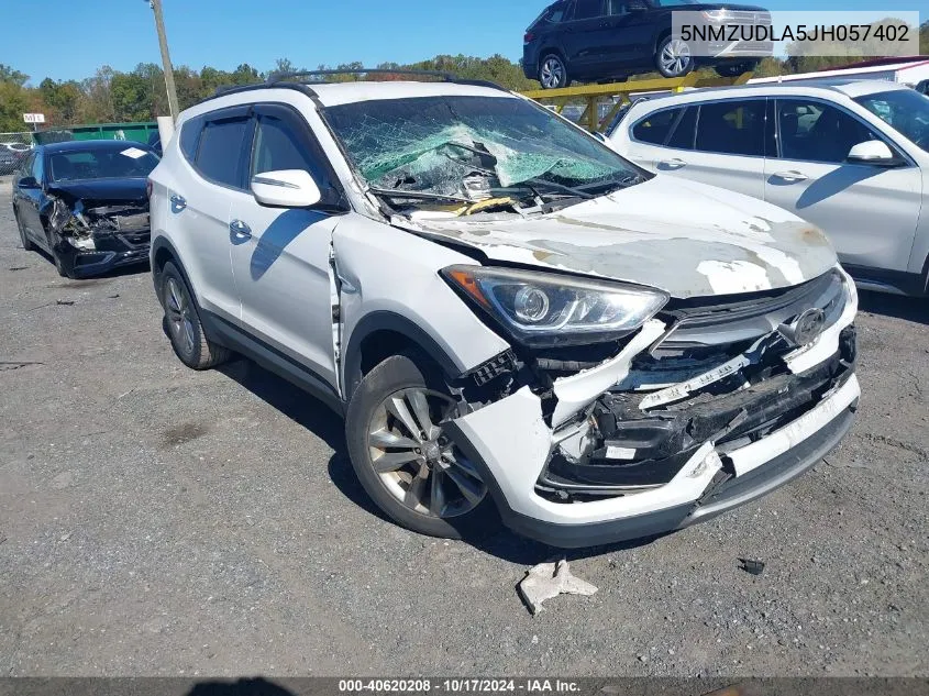 2018 Hyundai Santa Fe Sport 2.0T VIN: 5NMZUDLA5JH057402 Lot: 40620208