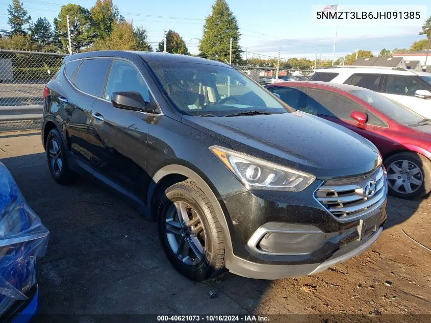 2018 Hyundai Santa Fe Sport 2.4L VIN: 5NMZT3LB6JH091385 Lot: 40621073