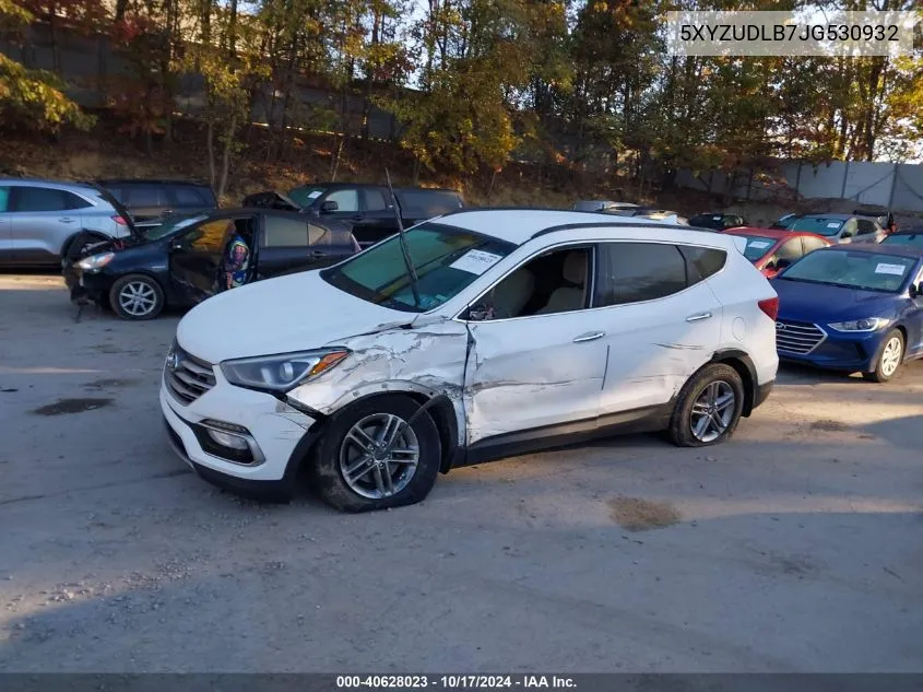 2018 Hyundai Santa Fe Sport 2.4L VIN: 5XYZUDLB7JG530932 Lot: 40628023