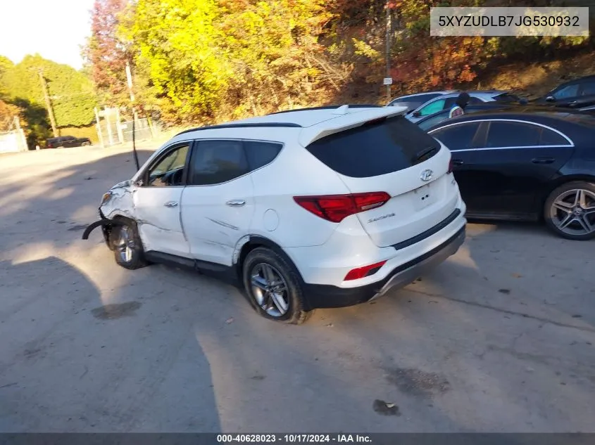 2018 Hyundai Santa Fe Sport 2.4L VIN: 5XYZUDLB7JG530932 Lot: 40628023