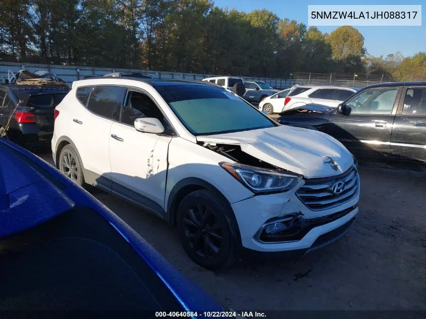 5NMZW4LA1JH088317 2018 Hyundai Santa Fe Sport 2.0T Ultimate