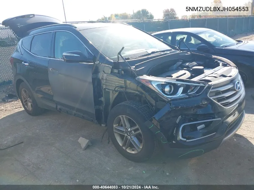 5NMZUDLBXJH054553 2018 Hyundai Santa Fe Sport