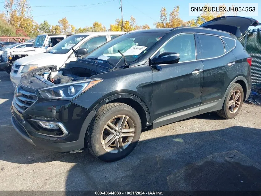 5NMZUDLBXJH054553 2018 Hyundai Santa Fe Sport