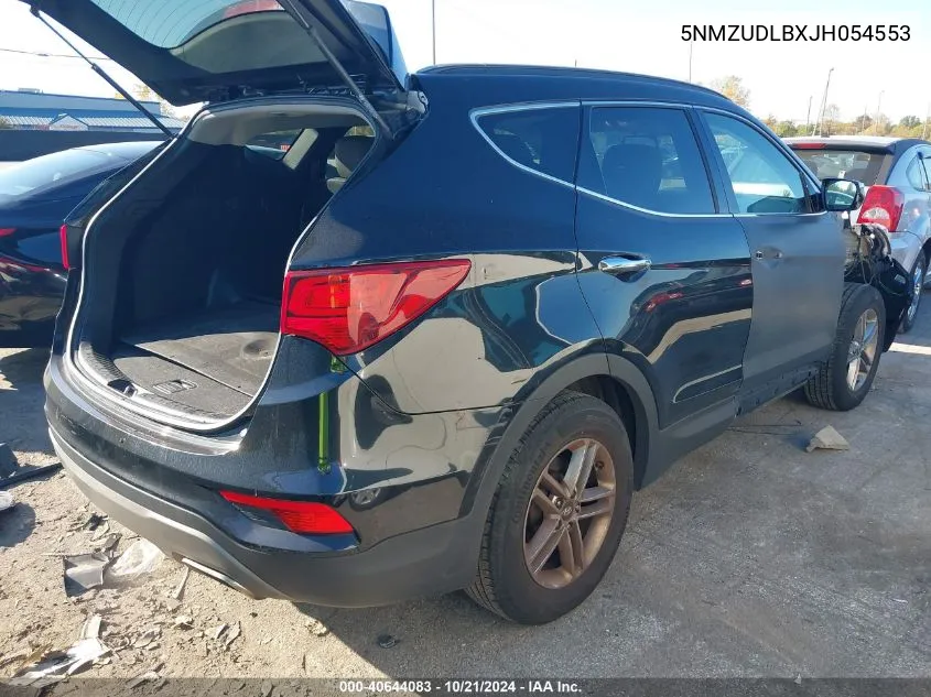 5NMZUDLBXJH054553 2018 Hyundai Santa Fe Sport