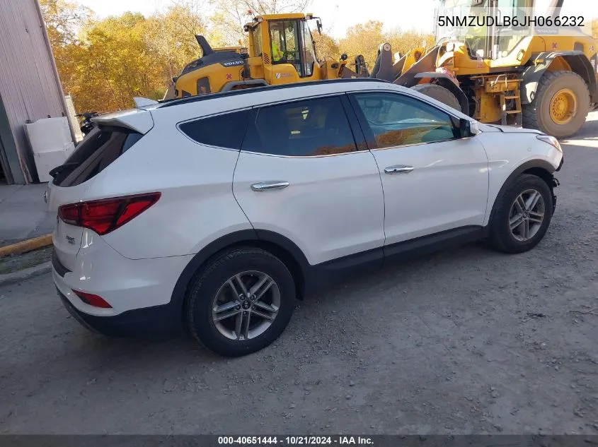 5NMZUDLB6JH066232 2018 Hyundai Santa Fe Sport 2.4L