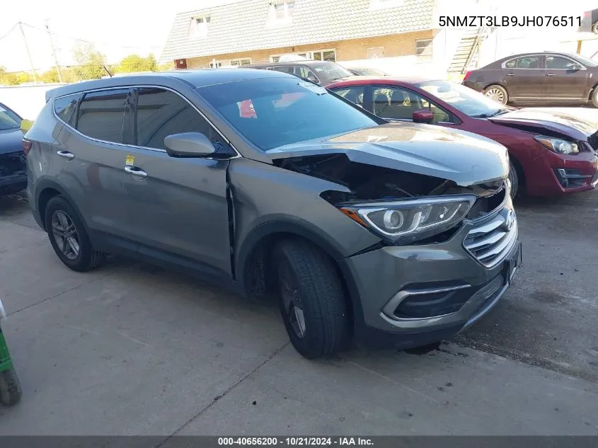 2018 Hyundai Santa Fe Sport 2.4L VIN: 5NMZT3LB9JH076511 Lot: 40656200