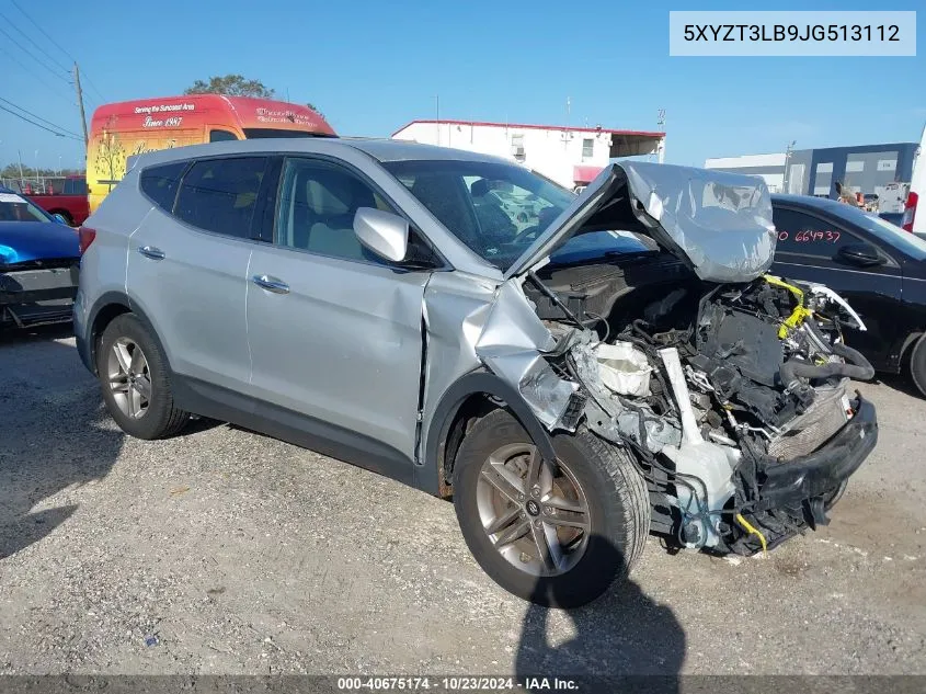 5XYZT3LB9JG513112 2018 Hyundai Santa Fe Sport 2.4L