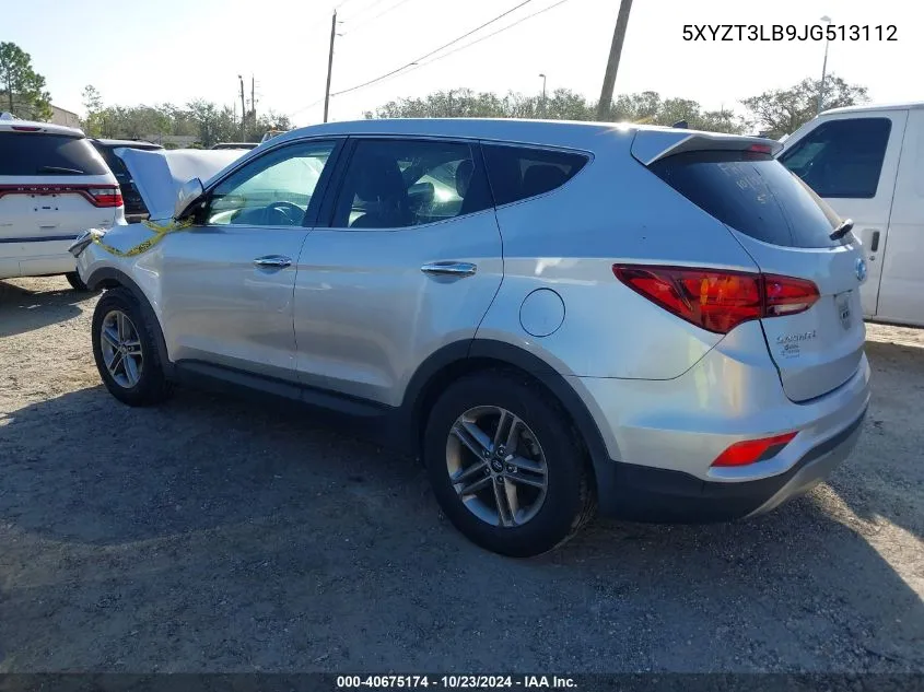 5XYZT3LB9JG513112 2018 Hyundai Santa Fe Sport 2.4L