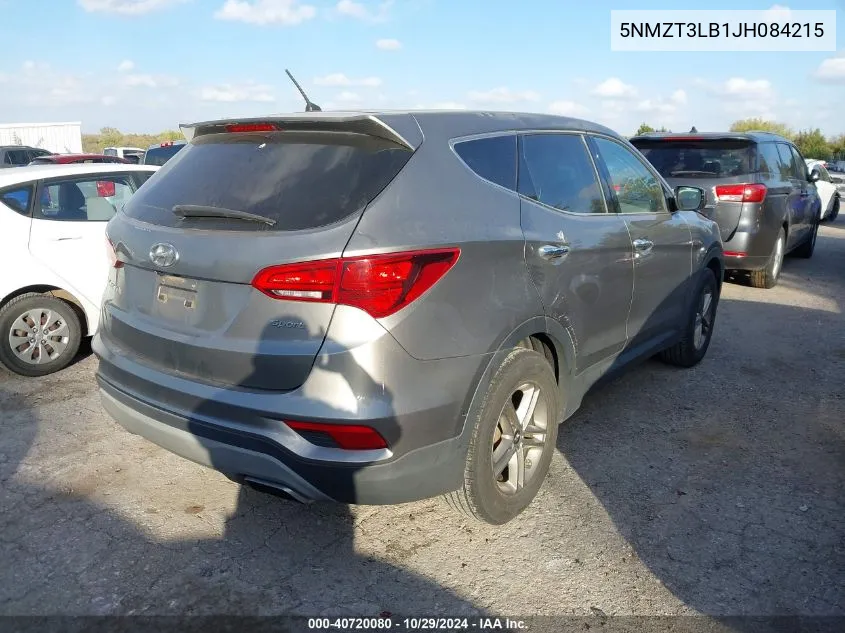 2018 Hyundai Santa Fe Sport 2.4L VIN: 5NMZT3LB1JH084215 Lot: 40720080