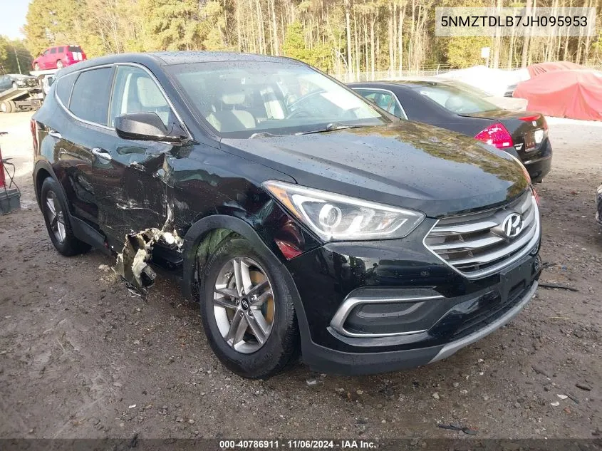 2018 Hyundai Santa Fe Sport 2.4L VIN: 5NMZTDLB7JH095953 Lot: 40786911