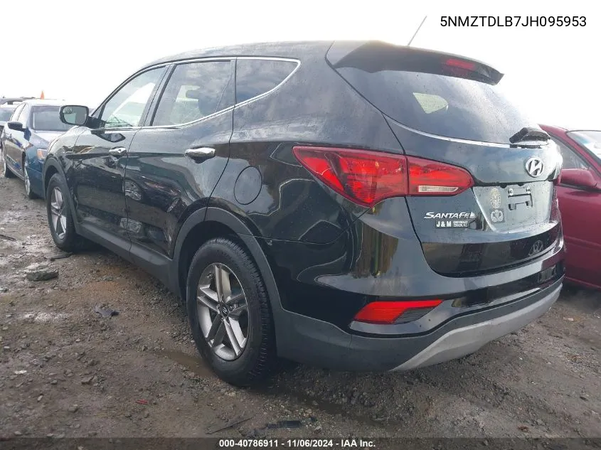 2018 Hyundai Santa Fe Sport 2.4L VIN: 5NMZTDLB7JH095953 Lot: 40786911