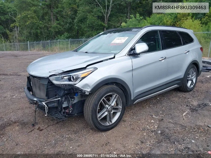 KM8SR4HF8KU309463 2019 Hyundai Santa Fe Xl Limited Ultimate