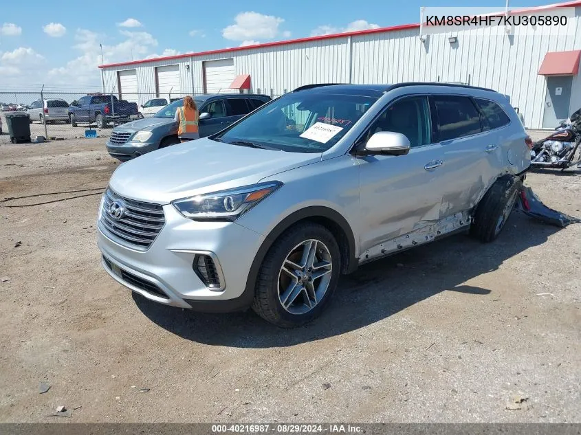 2019 Hyundai Santa Fe Xl Limited Ultimate VIN: KM8SR4HF7KU305890 Lot: 40216987