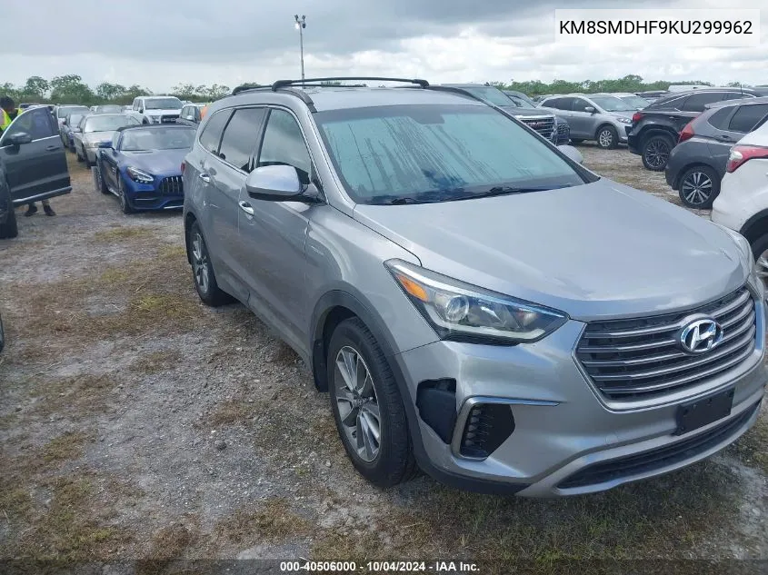 KM8SMDHF9KU299962 2019 Hyundai Santa Fe Xl Se