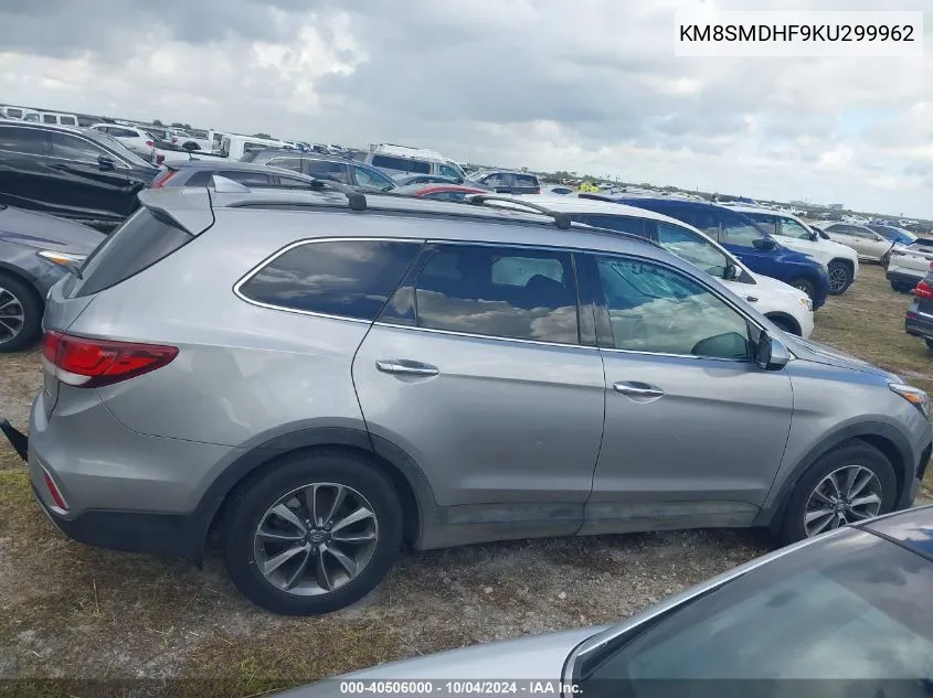 KM8SMDHF9KU299962 2019 Hyundai Santa Fe Xl Se